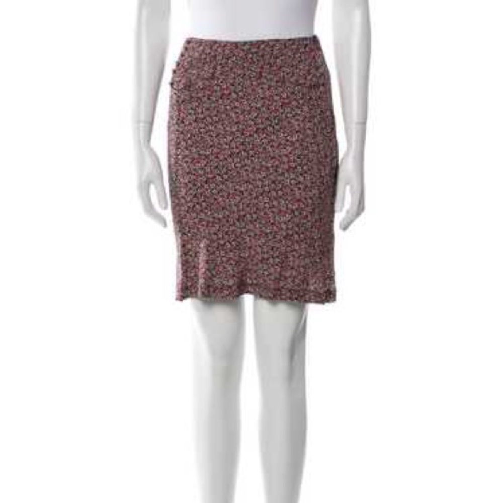 Rouje floral mini skirt